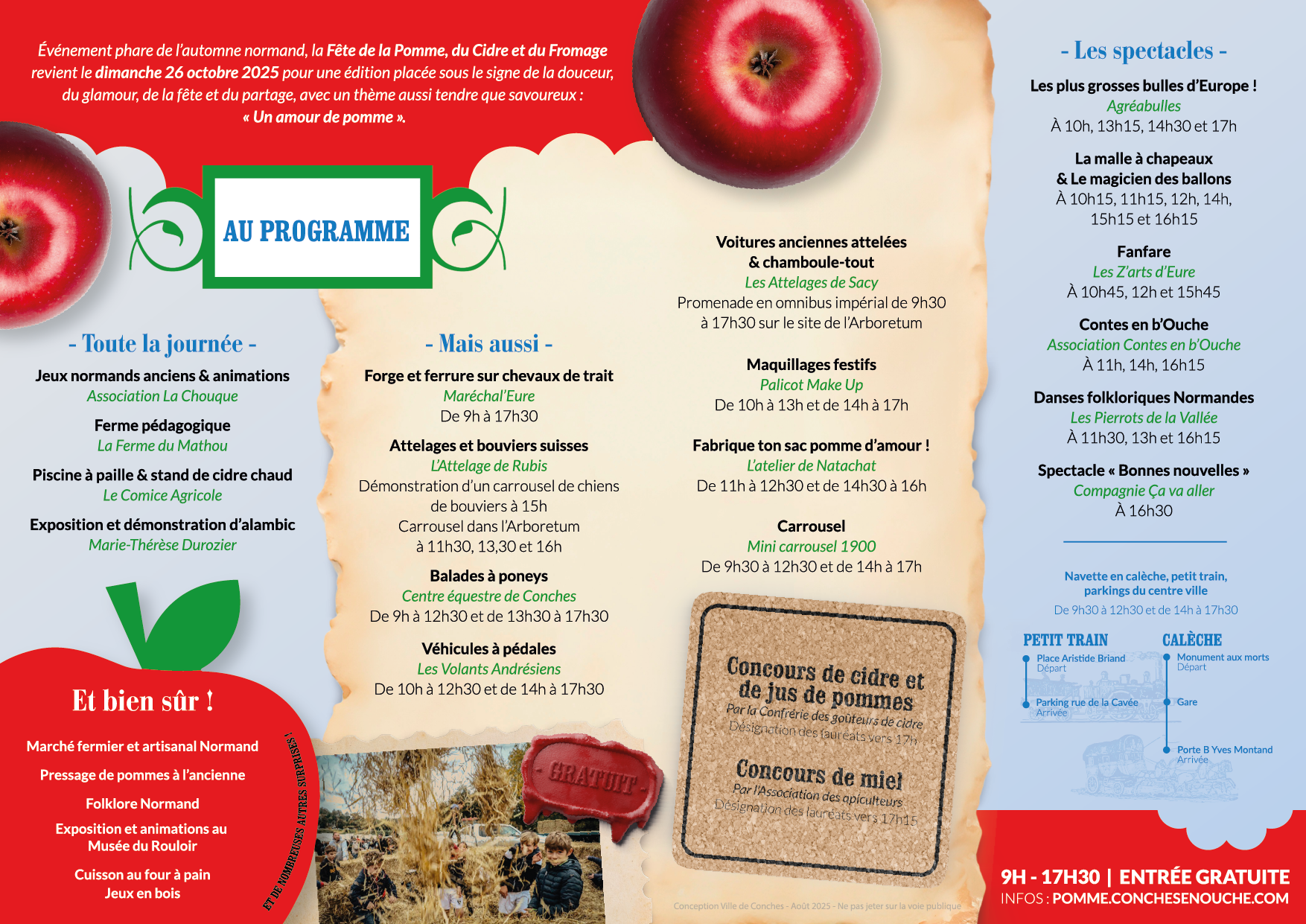 Programme Fete de la Pomme de Conches
