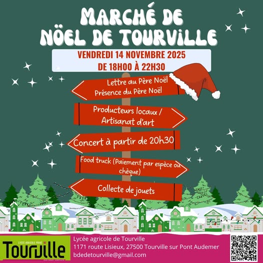 Marché de Noël du Lycée de Tourville sur Pont-Audemer