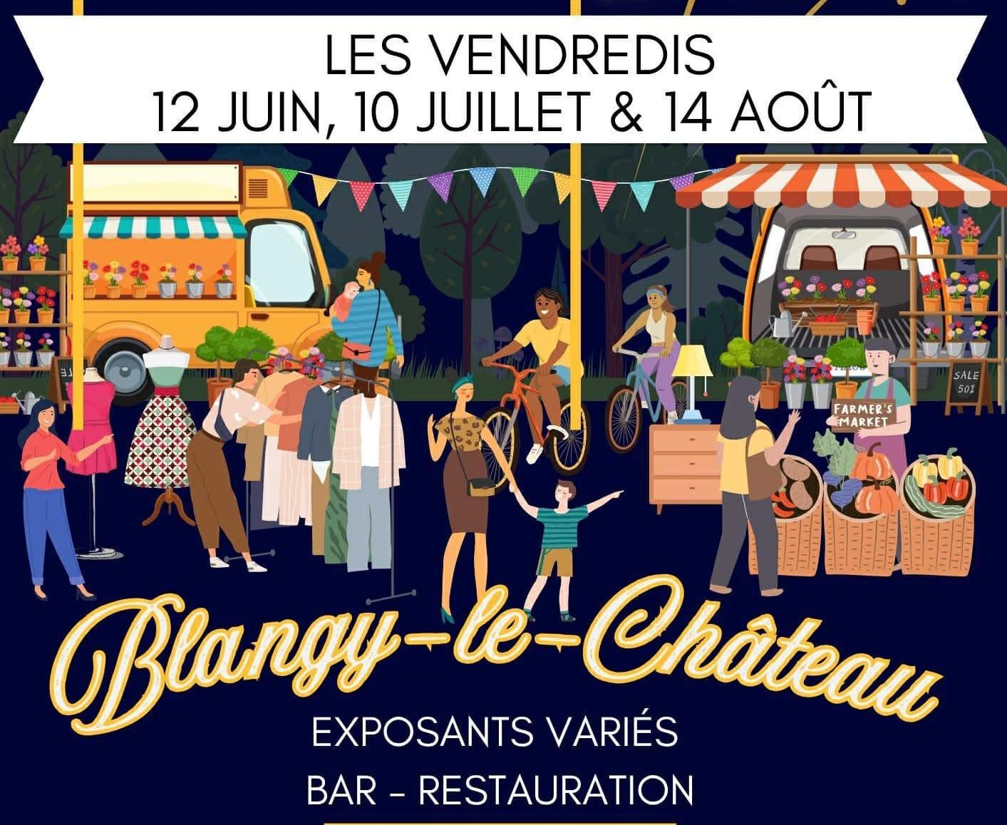 Marché nocturne blangy